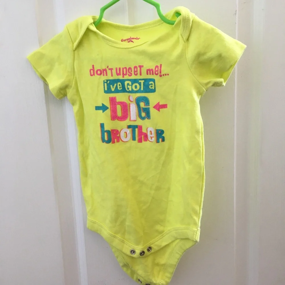 Garanimals big brother onesie 18 months